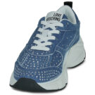 Love Moschino STARDUST-JA15406G1O Blue Low sneakers for women - 3