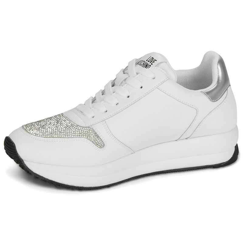 Love Moschino DAILY RUNNING-JA15324G1O Bianco Sneakers basse Donna - 4
