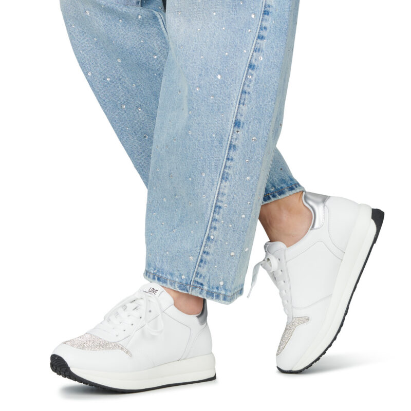 Love Moschino DAILY RUNNING-JA15324G1O Bianco Sneakers basse Donna - 8