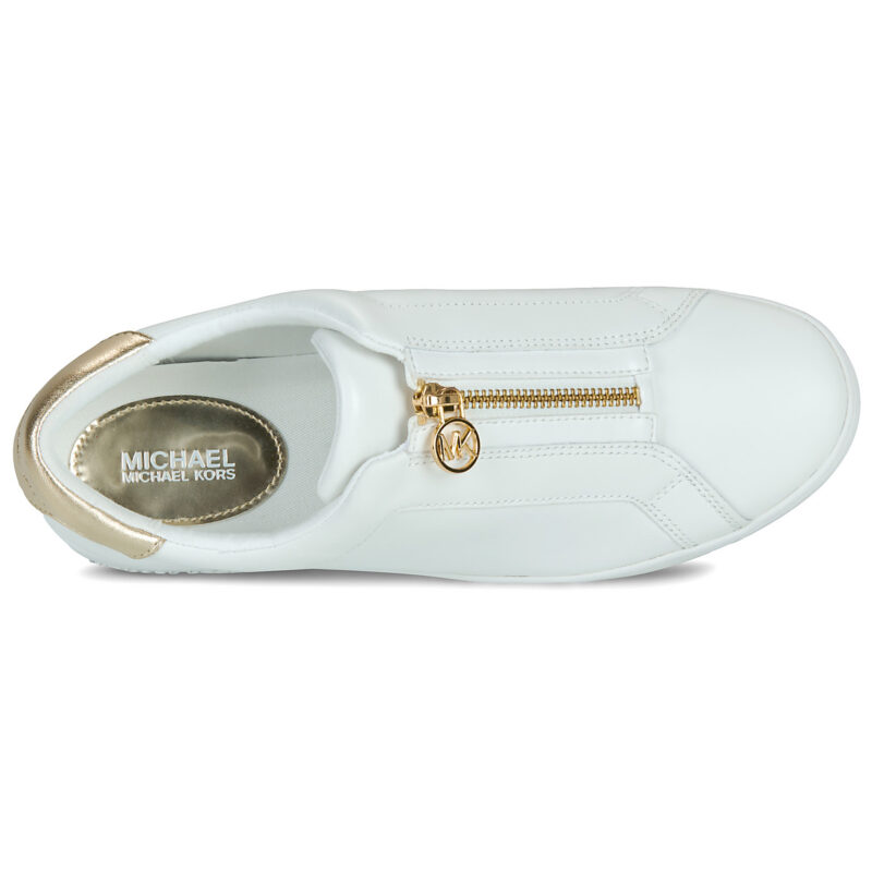 MICHAEL Michael Kors KEATON ZIP SLIP ON Bianco Sneakers basse Donna - 6