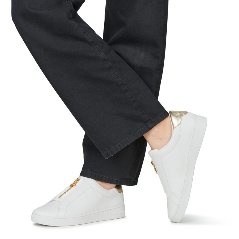 MICHAEL Michael Kors KEATON ZIP SLIP ON Bianco Sneakers basse Donna - 8