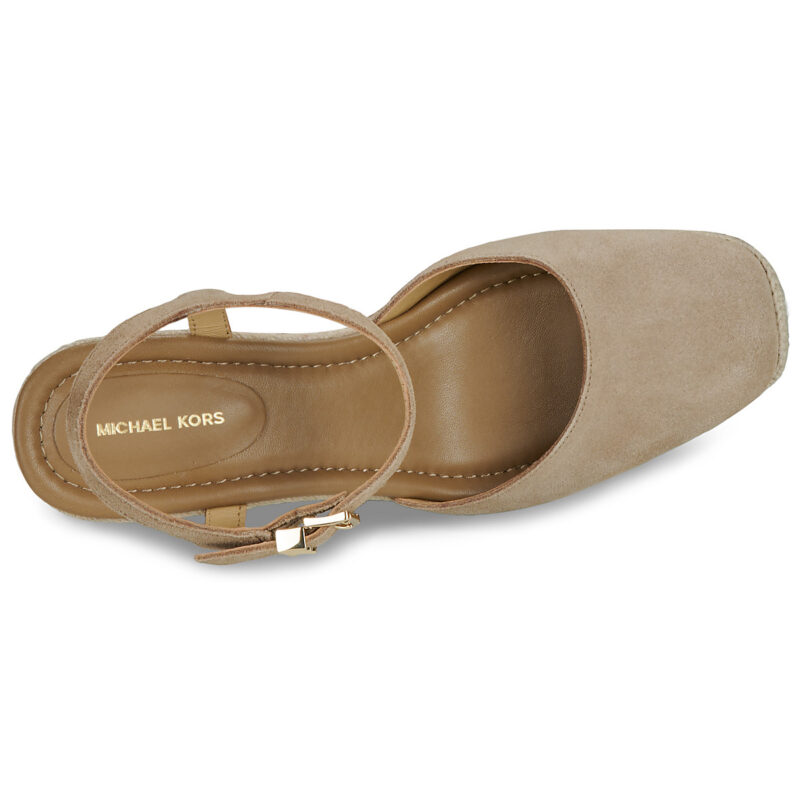 MICHAEL Michael Kors KENZIE WEDGE Beige Espadrilles Women - 6