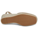 MICHAEL Michael Kors KENZIE WEDGE Beige Espadrilles Women - 7