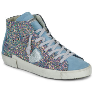 Philippe Model  PRSX HIGH WOMAN  Blu -  Sneakers basse Donna