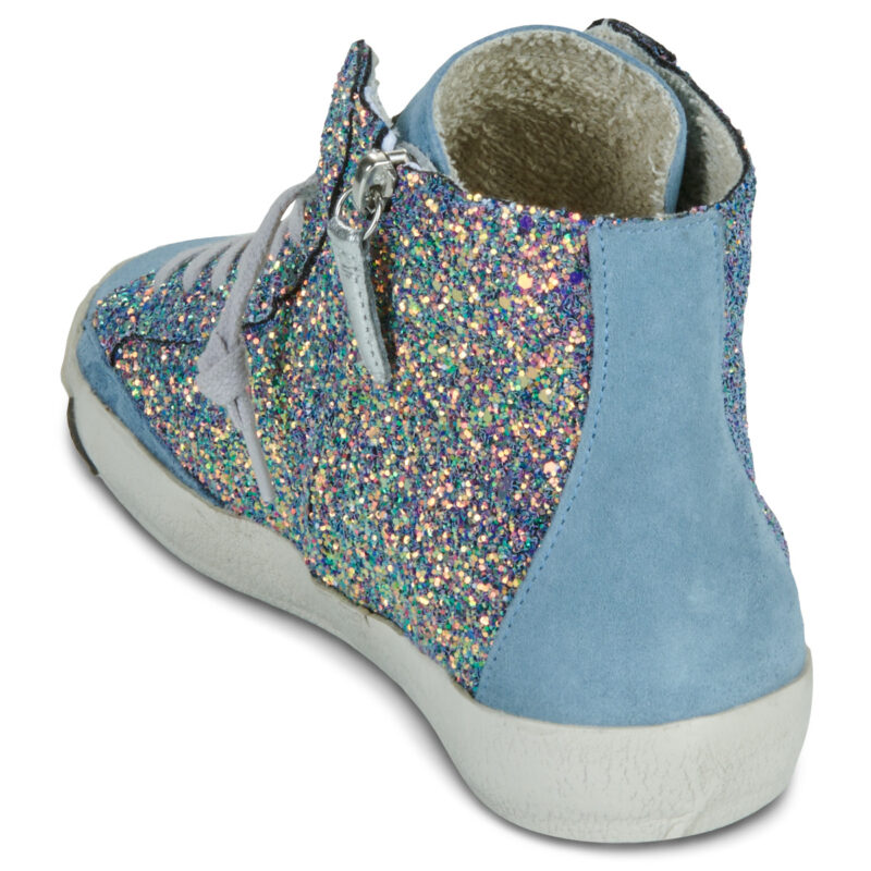 Philippe Model PRSX HIGH WOMAN Blaue Low Sneakers Damen - 5