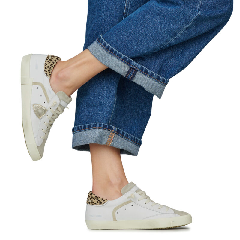 Philippe Model PRSX LOW WOMAN Bianco Sneakers basse Donna - 8