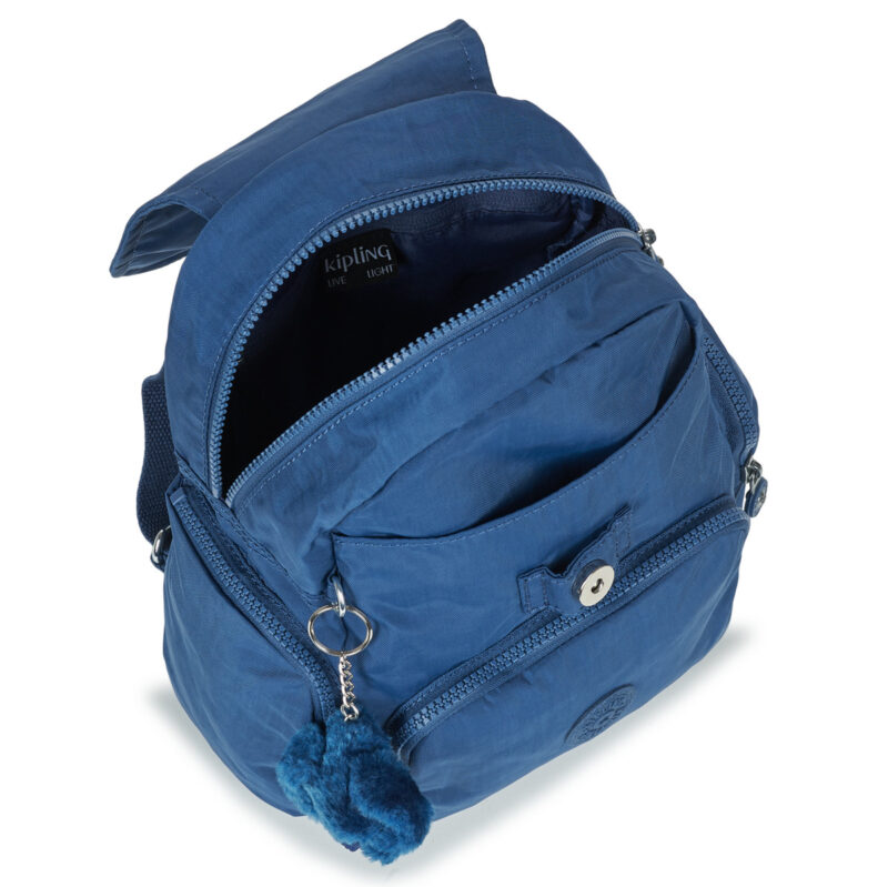 Donna Kipling CITY ZIP MINI Blu Zaino Donna - 5