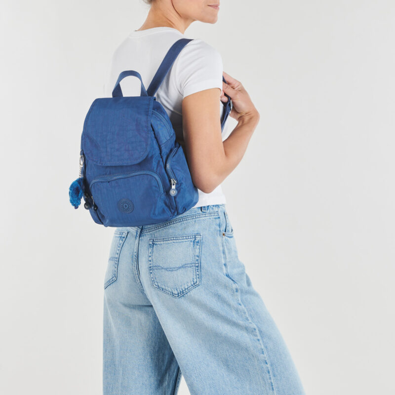 Donna Kipling CITY ZIP MINI Blu Zaino Donna - 6
