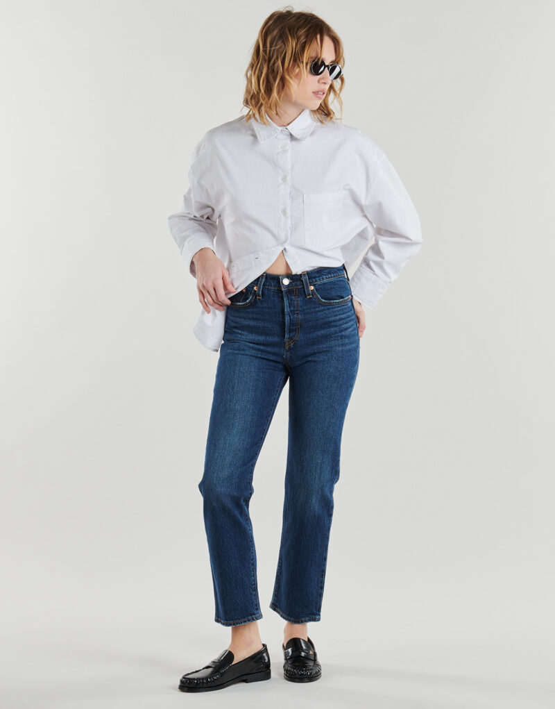 Jeans  Levis  WEDGIE STRAIGHT  Blu -  Jeans Donna - 2