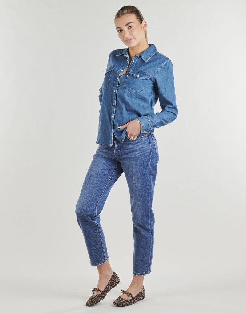 Jeans  Levis  501® CROP  Blu -  Jeans Donna - 2