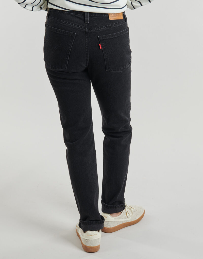 Jeans Slim  Levis  WEDGIE SLIM  Nero -   Jeans Slim Donna - 4