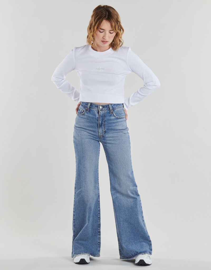 Jeans Flare  Levis  RIBCAGE BELLS  Blu -  Jeans Flare Donna - 2