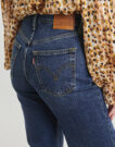 Jeans Flare  Levis  RIBCAGE BELLS  Blu -  Jeans Flare Donna - 5
