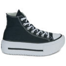 Converse CHUCK TAYLOR ALL STAR LIFT DOUBLE STACK Nero Sneakers alte Donna - 2
