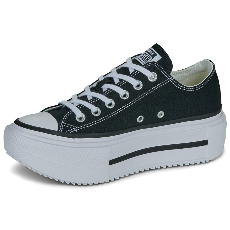 Converse  CHUCK TAYLOR ALL STAR LIFT DOUBLE STACK PLATFORM  Nero -  Sneakers basse Donna - 4