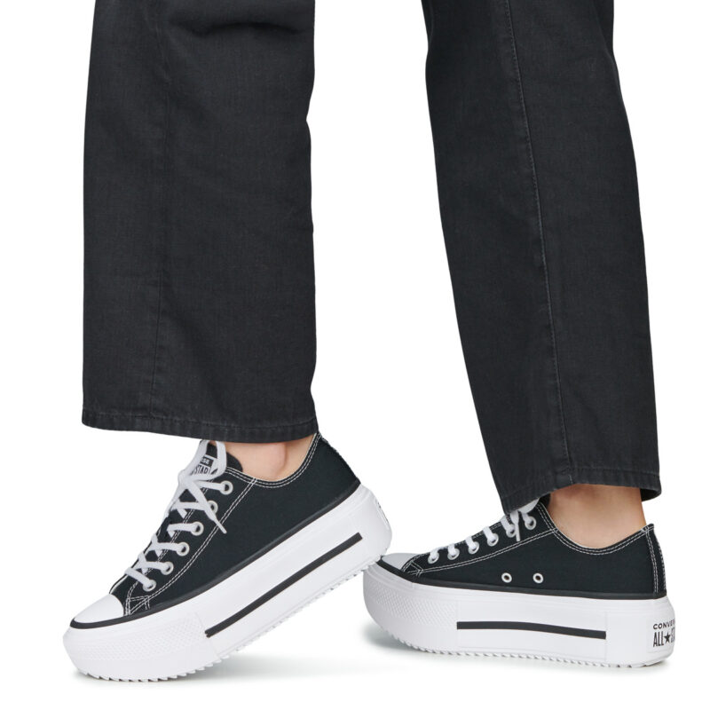 Converse  CHUCK TAYLOR ALL STAR LIFT DOUBLE STACK PLATFORM  Nero -  Sneakers basse Donna - 8