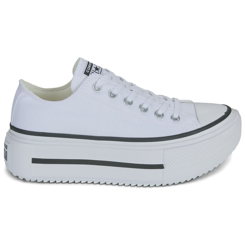 Converse CHUCK TAYLOR ALL STAR LIFT DOUBLE STACK PLATFORM Bianco Sneakers basse Donna - 2