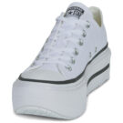 Converse CHUCK TAYLOR ALL STAR LIFT DOUBLE STACK PLATFORM Bianco Sneakers basse Donna - 3