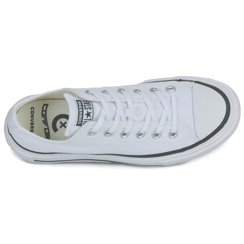 Converse CHUCK TAYLOR ALL STAR LIFT DOUBLE STACK PLATFORM Bianco Sneakers basse Donna - 6