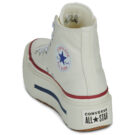 Converse  CHUCK TAYLOR ALL STAR LIFT DOUBLE STACK  Beige -  Sneakers alte Donna - 5