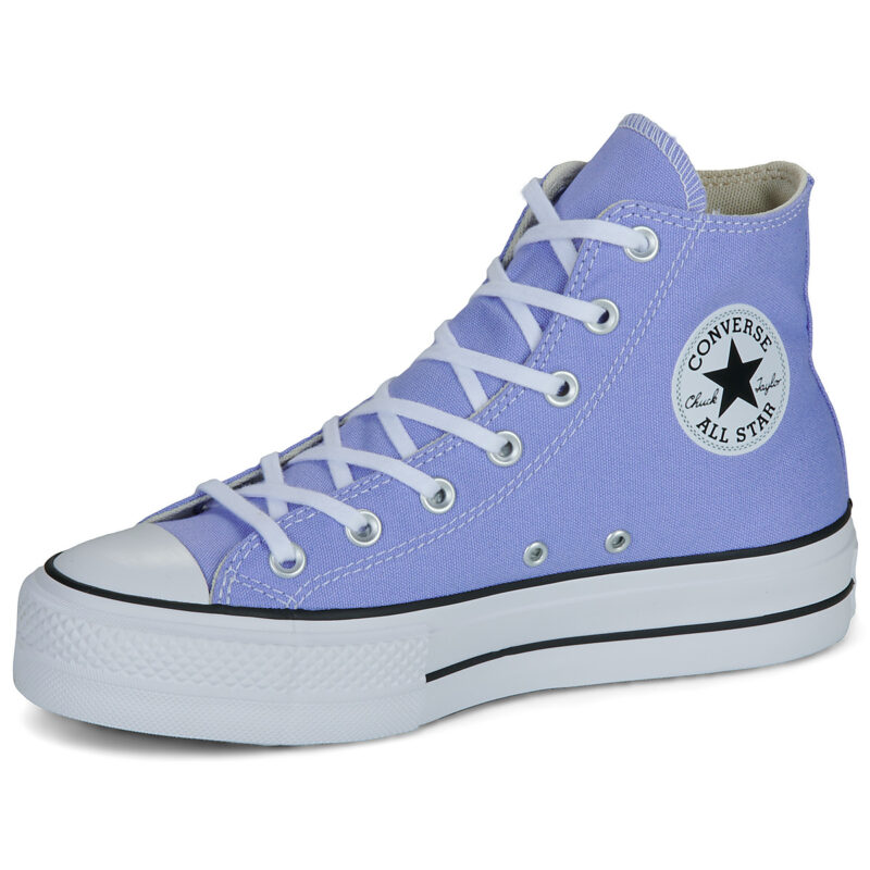 Converse  CHUCK TAYLOR ALL STAR LIFT PLATFORM  Blu -  Sneakers alte Donna - 4