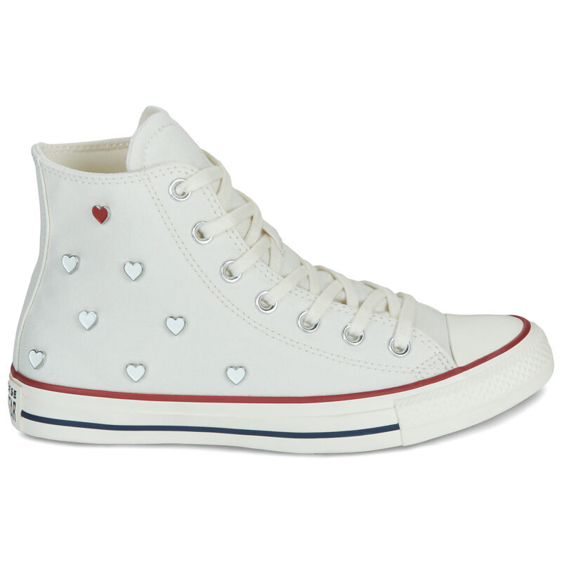 Converse  CHUCK TAYLOR ALL STAR  Bianco -  Sneakers alte Donna - 2