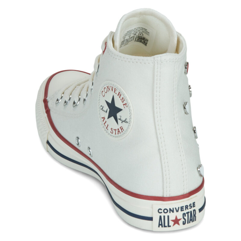 Converse  CHUCK TAYLOR ALL STAR  Bianco -  Sneakers alte Donna - 5