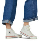 Converse  CHUCK TAYLOR ALL STAR  Bianco -  Sneakers alte Donna - 8