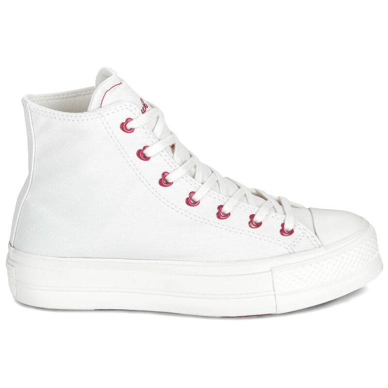 Converse CHUCK TAYLOR ALL STAR LIFT Bianco Sneakers alte Donna - 2