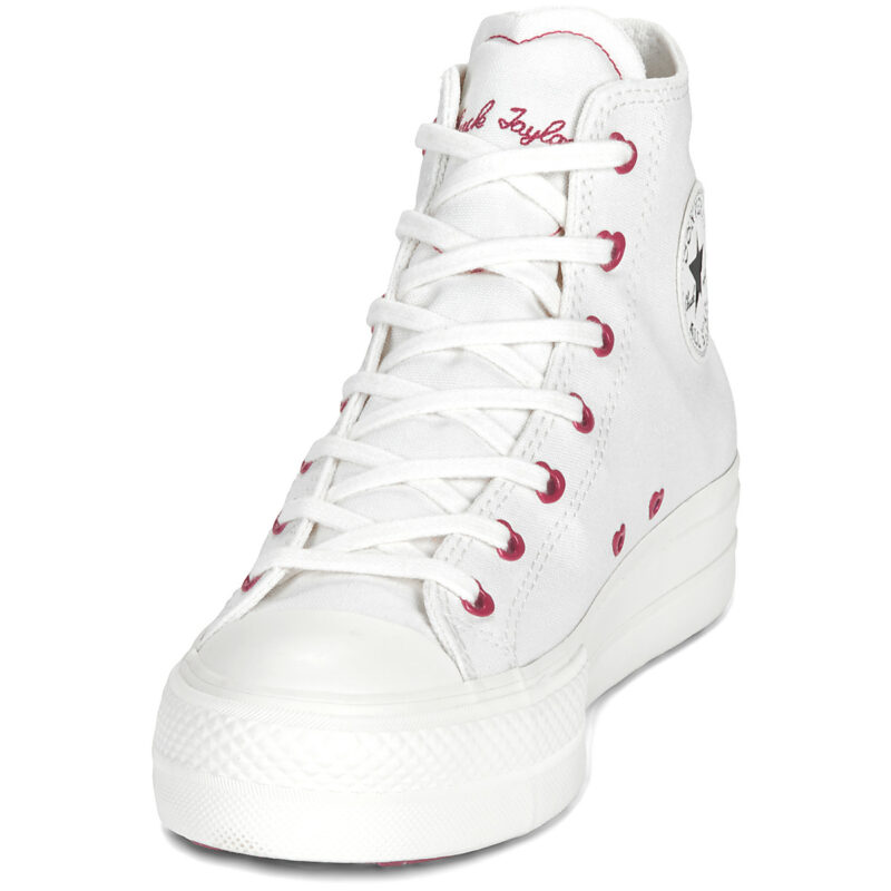 Converse CHUCK TAYLOR ALL STAR LIFT Bianco Sneakers alte Donna - 3