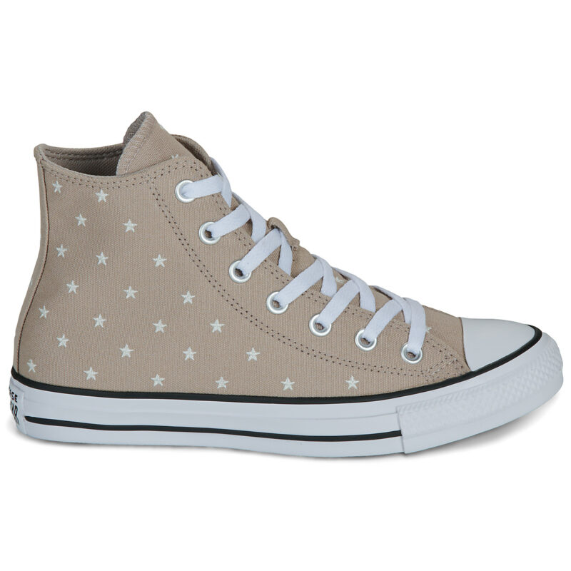 Converse CHUCK TAYLOR ALL STAR EMBROIDERED STARS Marrone Sneakers alte Donna - 2