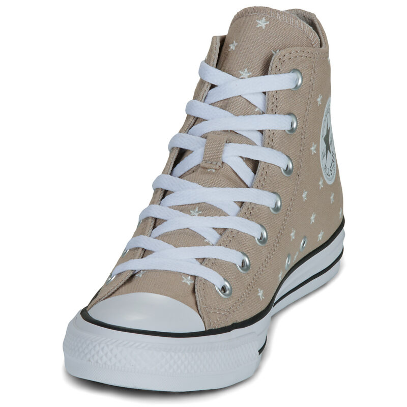 Converse CHUCK TAYLOR ALL STAR EMBROIDERED STARS Marrone Sneakers alte Donna - 3