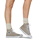 Converse CHUCK TAYLOR ALL STAR EMBROIDERED STARS Marrone Sneakers alte Donna - 8