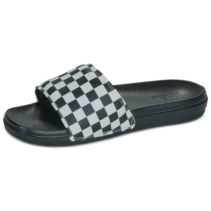 Vans MTE La Costa Slide-On (Checkerboard) TruWht/Blk Nero ciabatte Donna - 4