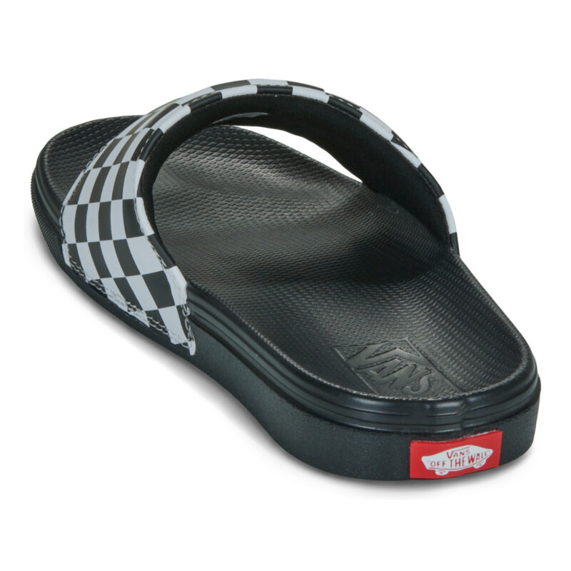 Vans MTE La Costa Slide-On (Checkerboard) TruWht/Blk Nero ciabatte Donna - 5