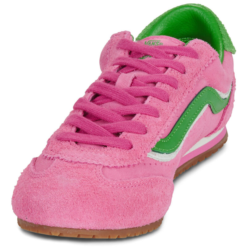 Vans Super Lowpro Pink Fizz/Bright Green Rosa Sneakers basse Donna - 3