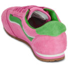 Vans Super Lowpro Pink Fizz/Bright Green Rosa Sneakers basse Donna - 5
