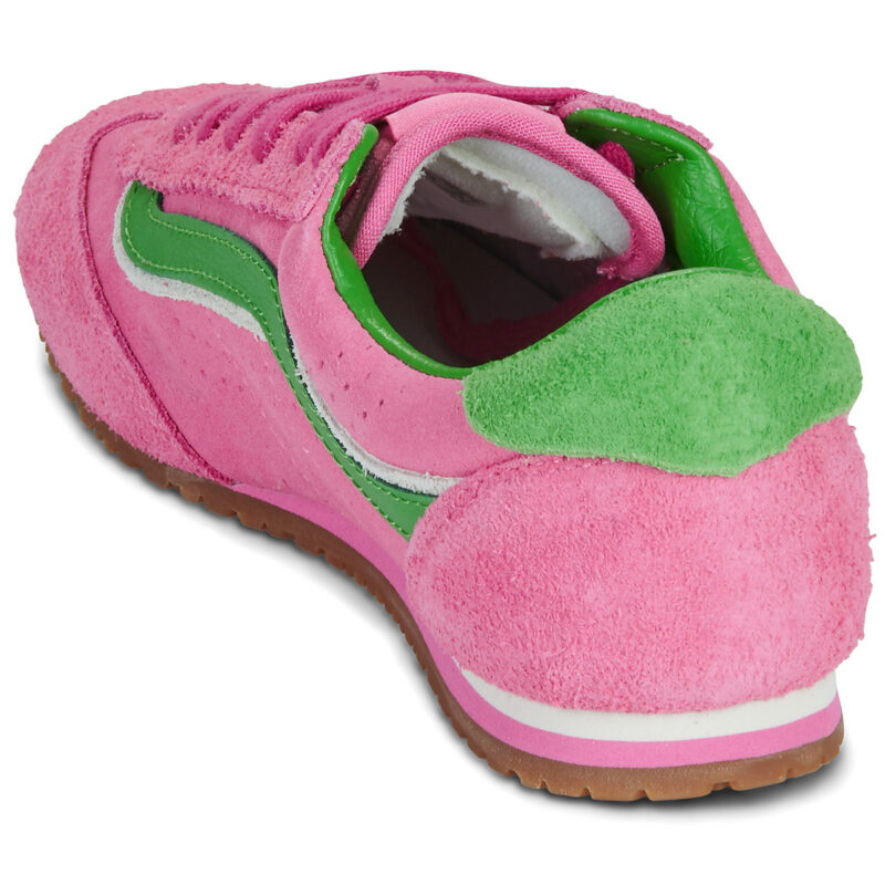 Vans Super Lowpro Pink Fizz/Bright Green Rosa Sneakers basse Donna - 5