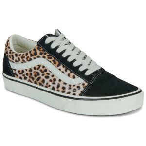 Vans  Old Skool BLACK/LEOPARD  Marrone -  Sneakers basse Donna
