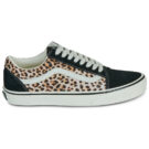 Vans Old Skool BLACK/LEOPARD Marrone Sneakers basse Donna - 2