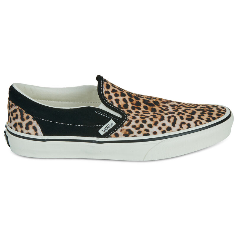 Vans Classic Slip-On BLACK/LEOPARD Nero Slip on Donna - 2