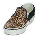 Vans Classic Slip-On BLACK/LEOPARD Nero Slip on Donna - 3