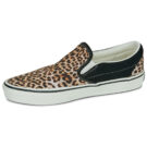 Vans Classic Slip-On BLACK/LEOPARD Nero Slip on Donna - 4