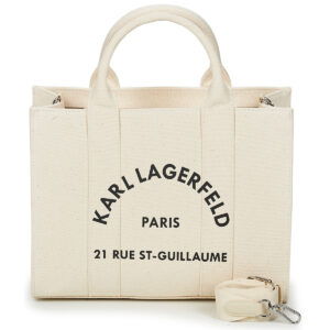 Donna Karl Lagerfeld K/RSG SQUARE MEDIUM TOTE Beige Borsetta Donna