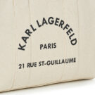 Donna Karl Lagerfeld K/RSG SQUARE MEDIUM TOTE Beige Borsetta Donna - 4