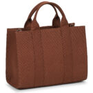 Donna Karl Lagerfeld K/RSG SQUARE MEDIUM TOTE Marrone Borsetta Donna - 2