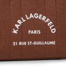 Donna Karl Lagerfeld K/RSG SQUARE MEDIUM TOTE Marrone Borsetta Donna - 4