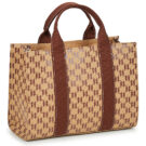 Donna Karl Lagerfeld K/RSG SQUARE MONO MD TOTE Marrone Borsetta Donna - 2