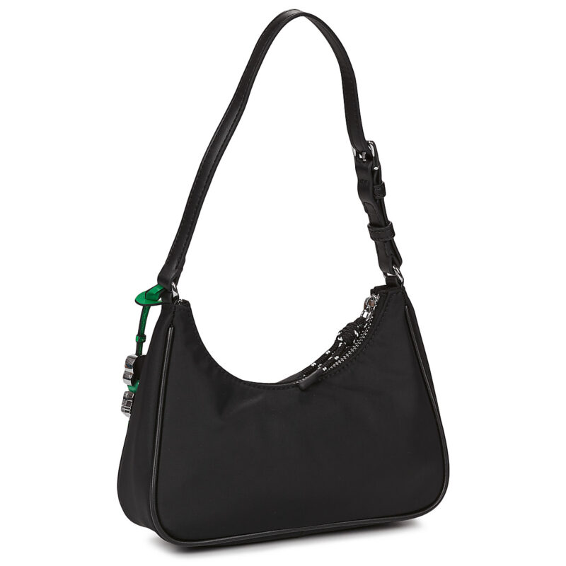 Karl Lagerfeld IKON NYLON SHOULDER POUCH Nero Borse a spalla Donna - 2