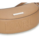 Karl Lagerfeld IKON SMOOTH HALFMOON SHB Marrone Borse a spalla Donna - 4